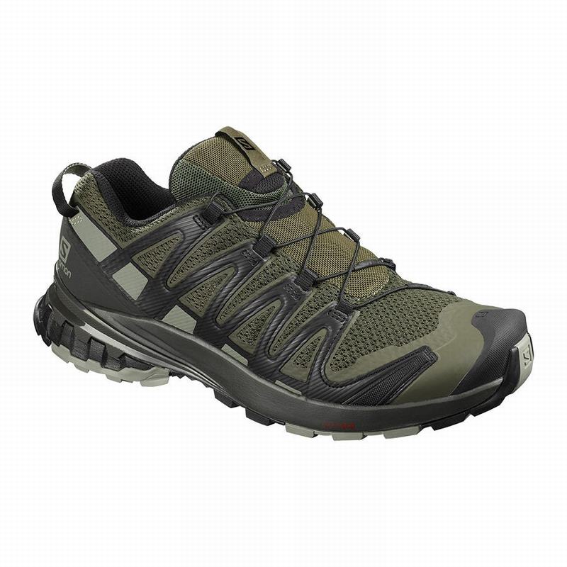 Salomon Israel XA PRO 3D V8 - Mens Hiking Shoes - Olive (BIYG-21864)